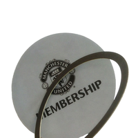 Support magnétique pour disque de taxe, autocollant de pare-brise de voiture, support de permis avec logo/badge