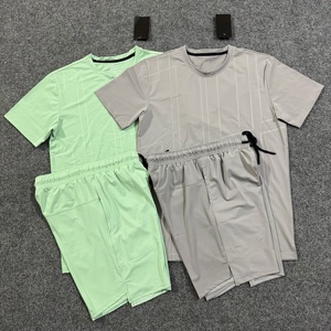 Conjunto Deportivo para Hombre, Ligero, Transpirable, <span class=keywords><strong>de</strong></span> Secado Rápido, para Fitness, Running, Entrenamiento al Aire Libre - Product Image 1
