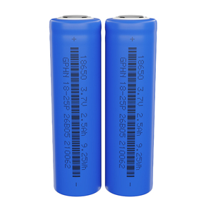 Batterie rechargeable lithium-ion <span class=keywords><strong>INR18650</strong></span> 3.6V 2500mAh 3C de qualité supérieure (Grade-A) à décharge rapide, 1000 cycles, pour appareils électroménagers - Vente en gros - Product Image 1