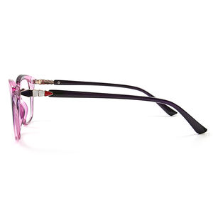 <span class=keywords><strong>Gafas</strong></span> <span class=keywords><strong>de</strong></span> <span class=keywords><strong>Lectura</strong></span> Elegantes para Mujer, Diseño <span class=keywords><strong>de</strong></span> Ojo <span class=keywords><strong>de</strong></span> Gato <span class=keywords><strong>de</strong></span> Lujo, Armazón Ligero <span class=keywords><strong>de</strong></span> PC, Patillas <span class=keywords><strong>de</strong></span> Metal Dorado, Lentes Transparentes Anti-Reflejantes - Product Image 4