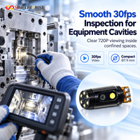 Module de caméra endoscopique USB à double objectif HD 720P étanche avec éclairage LED intégré pour l'inspection industrielle
