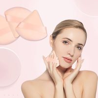 Lalasis Éponge de maquillage écologique pour le visage, poudre de fond de teint, accessoires de beauté propre, esponja maquillaje, ensemble d'éponges de maquillage