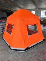 Bateau gonflable pour parc aquatique, bateau flottant extérieur, camping, radeau, tente, quai pour piscine, lacs
