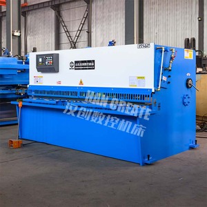 Máy cắt kim loại tự động HanCreate 6*2500 <span class=keywords><strong>QC11K</strong></span>-8*6000, máy cắt thủy lực bằng thép không gỉ - Product Image 2