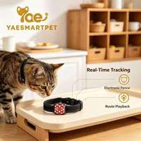 Traceur GPS intelligent pour animaux de compagnie : positionnement précis, clôture électronique, lecture des trajets, appel vocal, autonomie longue durée (5-7 jours), étanche IP