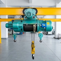 Meistverkaufter 1-Tonnen Tragbarer Elektrischer Hebezug mit Kleiner Kapazität für Innen- und Außenbereich, Kurzdistanz-Heben auf Baustellen