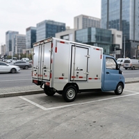 Fourgonnette de livraison YuanTong EV 2 places avec autonomie NEDC de 201-300 km, moteur 15 kW, climatiseur pour services postaux