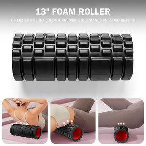 फिटनेस योग बैक मांसपेशी रिलीज मल्टीकोलर कस्टम उच्च घनत्व मालिश खोखला योग फोम रोलर योग कॉलम एवा फोम रोलर - Product Image 4
