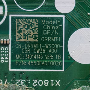 0RRMT1 Original nuevo para Dell Insprion 5480 5482 5488 5580 5582/Vostro 5481 5581 placa base, 17859-1 - Product Image 3