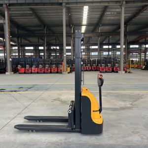 Montacargas Eléctrico Portátil Pequeño de 1 Tonelada, 2 Toneladas, Apilador Manual, Apilador AGV, Montacargas Eléctrico de 1.5 Toneladas con Batería - Product Image 4