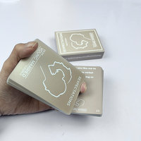 Cartes à jouer personnalisées en papier en gros, positions sexuelles de chambre à coucher en anglais, impression de jeux pour adultes, jeu de couple
