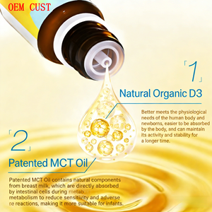 Bebekler ve Yetişkinler için Organik Sıvı Vitamin D3 Damlaları Kalsiyum Magnezyum Çinko Takviyeleri ile - Geliştirilmiş Kemik Yoğunluğu - Product Image 5