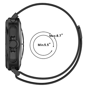 <span class=keywords><strong>Bracelet</strong></span> de montre magnétique en métal milanais tendance BEEFLYPOWER pour <span class=keywords><strong>Samsung</strong></span> <span class=keywords><strong>Galaxy</strong></span> <span class=keywords><strong>Watch</strong></span> Ultra 47 mm - Product Image 4