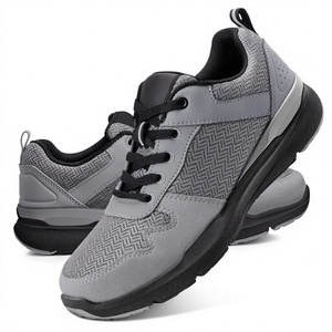 Zapatillas Deportivas para Hombre, Ultraligeras, Bordadas, para Caminar, Talla Grande, con Cierre de Cordones, Malla Transpirable, Absorción de Impactos - Product Image 1