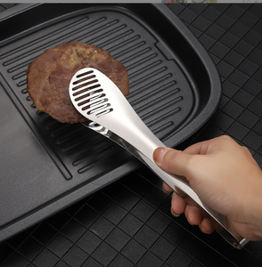 DFT14 Drainage Holes <b>Bread</b> Food Tongs Made in China - Product Image 2
