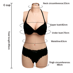 Đồ lót liền thân silicon ba phần tư, có ngực giả và âm đạo dành cho người chuyển giới nam sang nữ - Product Image 5