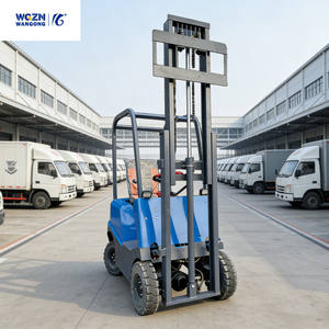 WGZN小型电动叉车0.5吨1.5吨2.5吨小型三轮四轮操作简单电动叉车 - Product Image 1