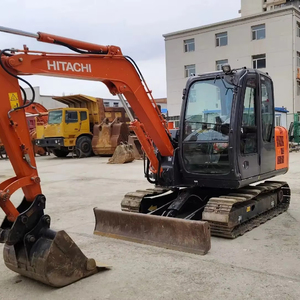 Excavatrice d'occasion HITACHI ZX60C-5A d'origine japonaise, 6 tonnes, pour l'exploitation minière, avec chenilles de haute qualité, ZAXIS 50 55 60 à vendre - Product Image 2