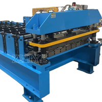 Machine de formage à froid pour tôles trapézoïdales IBR en acier coloré et panneaux muraux/ondulés en aluminium