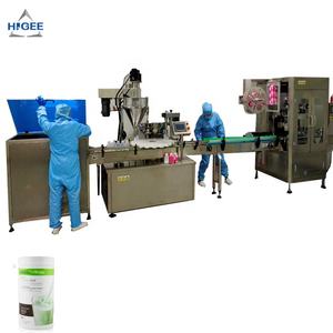 Machine de remplissage automatique de boisson en poudre de collagène Machine de remplissage et de capsulage de poudre de protéine de gain de poids de poudre de café de thé - Product Image 6