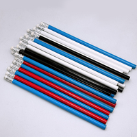 Crayons en bois d'érable à corps rond SEAPEN, vente chaude, logo personnalisé disponible, crayons pour hôtels et étudiants, vente en gros directe usine