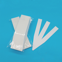 Bandes de test de parfum vierges en forme de flèche, testeurs de fragrance, bandes olfactives en papier offset