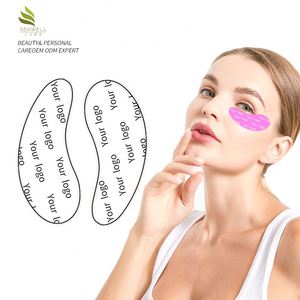 Custom Reusable Silicone Under Patch Anti-Wrinkle Hyaluronic Acid Moisturizer Vegan Crystal <b>Mask</b> Aluminum Box Firming <b>Eye</b> Pad - Product Image 2