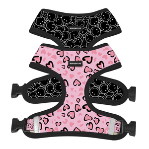 Fashion Reversible Designer Sublimation Adjustable Luxury Custom Private Label Print Pet Leash Collar Dog Harness Set - Product Image 4