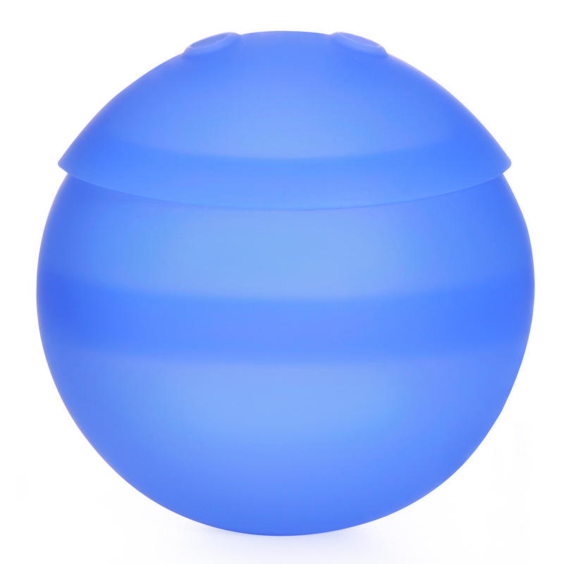 Semi-transparent sapphire blue