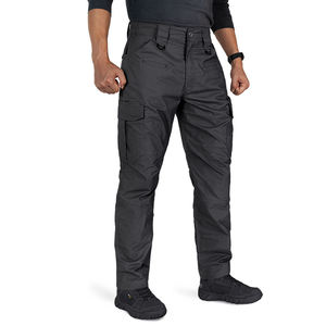 IDOGEAR FLEXタクティカルパンツ黒アジャスタビー弾性生地パンツアウトドア迷彩ズボン男性用カーゴパンツ - Product Image 3