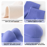 Chaussettes basses en coton peigné de qualité supérieure avec logo personnalisé, vente en gros OEM, couleur unie, pour femmes et hommes, sport, décontractées, fournisseur