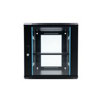 Armoire serveur 19 pouces double usage (montage mural ou sur pied) de 0,6 m de profondeur, en acier laminé à froid SPCC, modèle standard, pour réseau