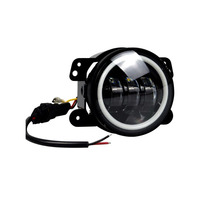 Luces Antiniebla WANJIANG JK Angel Eye para Jeep Wrangler 2018 OEM AMJPAC03801, Lámpara Antiniebla LED, Piezas de Repuesto para Carrocería, Duraderas