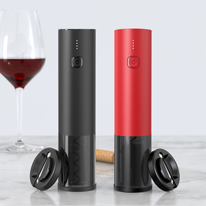 <span class=keywords><strong>Tire</strong></span>-<span class=keywords><strong>bouchon</strong></span> électrique rouge, meilleur cadeau de Noël, approvisionnement en gros, marque personnalisée, ouvre-bouteille de vin automatique rechargeable, coffret cadeau - Product Image 4