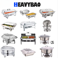 Dishybao-ensemble de plats à frire pour Buffet, Set de plats à gaufres en acier inoxydable pour conserver la nourriture chaude, pour les fêtes de noël