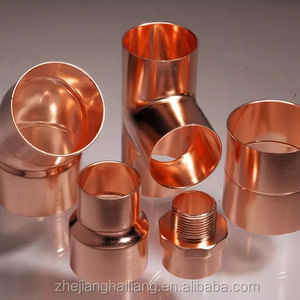 हैलीयांग एयर कंडीशनिंग कॉपर ट्यूब कनेक्टर कोहनी टी युग्मन उच्च गुणवत्ता वाले पाइप उपकरण - Product Image 5