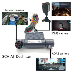 Ad alta risoluzione 1080P Mobile <span class=keywords><strong>DVR</strong></span> Kit 3 canali Dashcam con 4G GPS WiFi per Taxi garanzia di 1 anno - Product Image 3