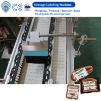 Máquina Etiquetadora Automática de Alta Precisión SKILT para Envasado de Alimentos con Impresora y Verificador de Peso, PLC, Rodamientos y Caja de Engranajes