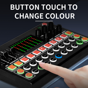 Carte son BG4 LIVE, interface audio, mixeur, support de microphone, équipement de podcast, ensemble de cartes son externes pour podcast - Product Image 3