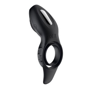 Пульт дистанционного управления силиконовые секс-игрушки перезаряжаемые 100% водонепроницаемый 10-частотный Вибрация реальное прикосновение чувство языка облизывание петуха кольцо - Product Image 5