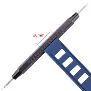 Fabriek Metalen Horlogeband Veerbalk Link <span class=keywords><strong>Pin</strong></span> Remover Reparatie Set Met Liniaal Dubbelkoppig Handgereedschap - Product Image 3