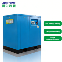 Compresseur d'air industriel à vis à faible bruit 8 bars 7,5 kW 10 CV IP23 35 CFM