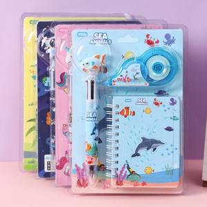 Caneta Esferográfica de Silicone em 6 Cores com Conjunto de Material Escolar, Presentes para a Volta às Aulas, Suprimentos de Papelaria Escolar - Product Image 5