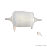 Cartouche filtrante à membrane PP de 5 pouces (0,45 µm) à haute capacité d'absorption de saleté avec collier de serrage TC de 1,5 pouce pour usage en laboratoire