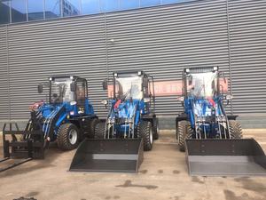 Ce 1.5t 42kw pegangan depan multi fungsi pemuat roda Mini efisiensi operasi Tinggi - Product Image 3