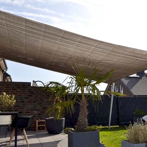 Устойчивая к УФ-60% черная затеняющая сетка Malla Sombra Para jardin Sunshade teel Set садовая затеняющая ткань рулоны для сельского хозяйства - Product Image 5