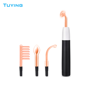 Biểu tượng tùy chỉnh 4 trong 1 cầm tay tần số cao Wand <span class=keywords><strong>Galvanic</strong></span> máy trên khuôn mặt - Product Image 2