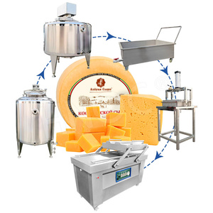 Hnoc quy mô nhỏ pho mát nhà máy <span class=keywords><strong>Cheddar</strong></span> pho mát máy Mozzarella pho mát làm cho máy quá trình dòng - Product Image 1