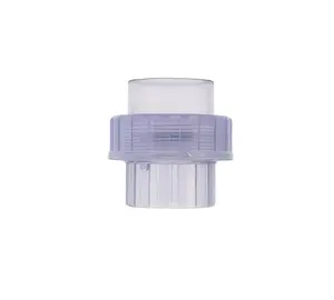 Hete Verkoop PVC-U Transparante Unie Alle Maten Spuitgieten Koppeling Fitting Landbouwbuizen Gelijke Kop Connector Lijm