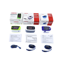Oxymètre de pouls du bout des doigts CONTEC CMS50D Moniteur d'oxygène sanguin